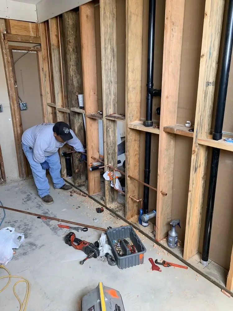Commercial rough-in plumbing for Water Heater Replacement in Waitsburg